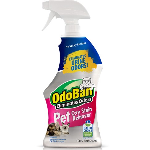 Odoban Pet Solutions Oxy Stain Remover, Pet Stain Eliminator, 32