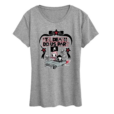 Women's - Tokidoki - Adios and Ciao Ciao Til Death Do Us Part Short Sleeve Graphic T-Shirt