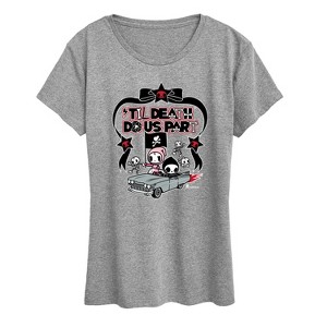 Women's - Tokidoki - Adios and Ciao Ciao Til Death Do Us Part Short Sleeve Graphic T-Shirt - 1 of 4