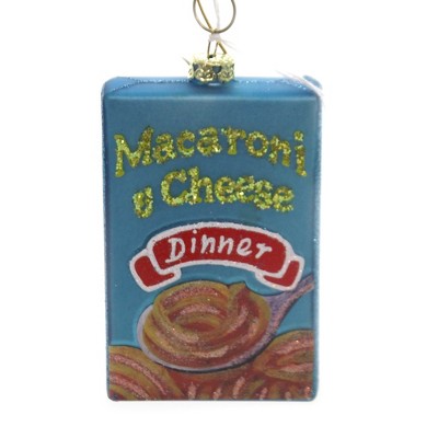 Holiday Ornaments 4.0" Mac & Cheese Christmas Noodles Dinner  -  Tree Ornaments