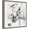 Amanti Art Donkey Portrait III by PHBurchett Canvas Wall Art Print Framed 16 x 16-in. - 3 of 4