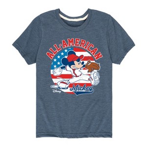 Boys' - Disney - Americana Short Sleeve Graphic T-Shirt - 1 of 4