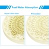 Unique Bargains Diatomite Water Absorbent Quick Drying Non-slip Coaster 4 Inch - 3 of 4