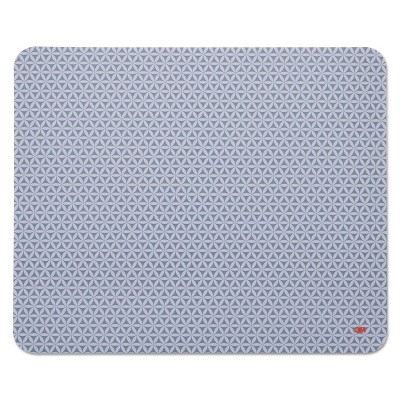 3M Precise Mouse Pad Nonskid Repositionable Adhesive Back 8 1/2 x 7  Gray/Bitmap MP200PS