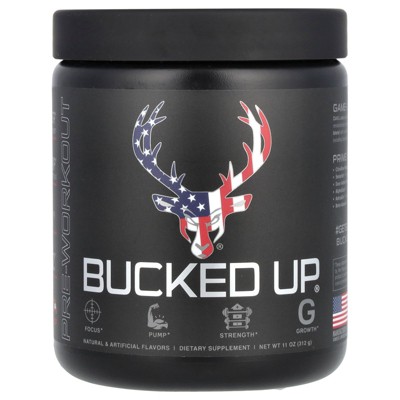 Bucked Up Pre-Workout, 'Merica Rocket Pop, 11 oz (312 g)
