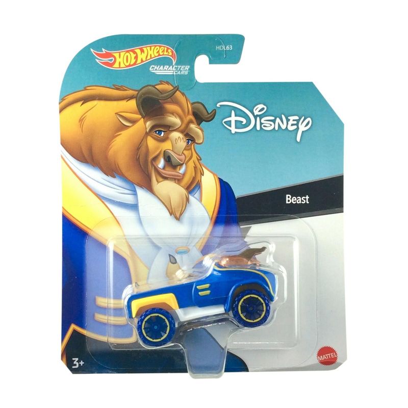 Mattel Disney Hot Wheels Character Car | Beast, 4 of 5