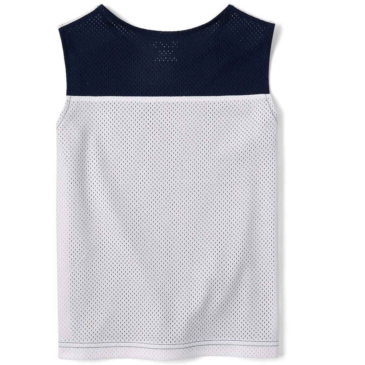The Children's Place Boys Sleeveless Quick Dry Varsity Mesh Muscle Tank Top - thumbnail 3
