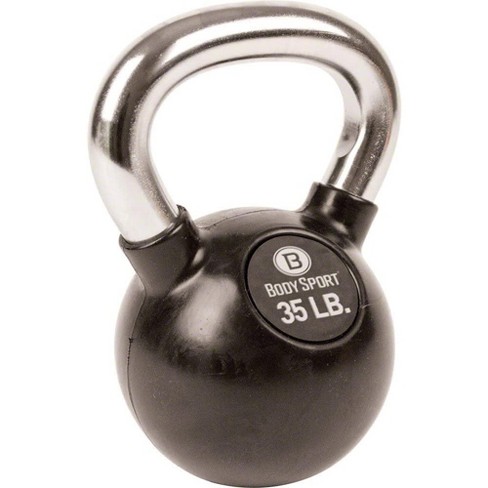 Bodysport Rubber Steel Kettlebell Weight, Strength Training Equipment ...
