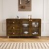 Bella Depot 55.12''W Modern Side Sideboard Cabinet - 2 of 4