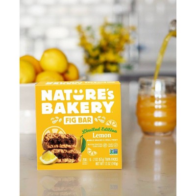 Nature's Bakery Lemon Fig Snack Bars 12oz/6ct