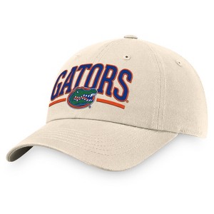 NCAA Florida Gators Unstructured Washed Cotton Twill Hat - Natural - 1 of 4