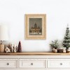 Petal Lane 10"x12" Ice Skating Copper Gold Framed Art - 3 of 4