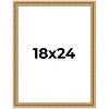 PosterPalooza | Refined Gold Picture Frame - UV Acrylic, Foam Board Backing, Hanging Hardware - 2 of 4