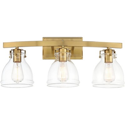 Possini Euro Design Possini Euro Bellis 23 1/2" W Plated Soft Gold Bath Light