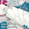 Modern Floral Rug Washable Area Rug Farmhouse Living Room Bedroom Rug Carpet - 4 of 4