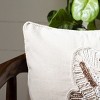 Sanden Seahorse Pillow - Natural - 18"X18" - Safavieh - 3 of 4