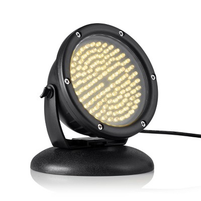 Black Weatherproof LED Outdoor Spotlight with Transformer