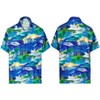 LA LEELA Men's Hawaiian Shirts Short Sleeve Button Down Shirt Mens Summer Shirts Casual Holiday Hawaii Island Shirts for Men Funny - 4 of 4
