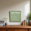 Slickblue Lake House Wood Wall Sign – Rustic 7x7 Décor – Family, Friends & Relaxation Quote, Color Options - 2 of 3