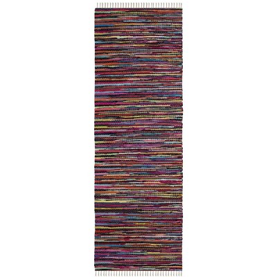 Rag Area Rug RAR128 Hand Woven Area Rug  - Safavieh