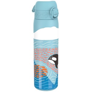 Ion8 Single Walled Stainless Steel Water Bottle - 20oz - Pattern - 1 of 4