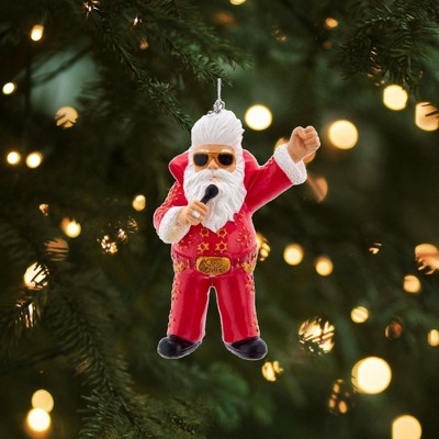 Kurt Adler Elvis Presley Santa Ornament - Thumbnail 3