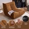 Inhand Brown Bean Bag Chair Big Sofa Beanbag Chair for Adults Bean Bag Lounger with Memory Foam Filled for Home,Apartment or Gaming Venue - 4 of 4