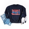 Simply Sage Market Women's Graphic Sweatshirt American Mama Smiley Face - 3 of 3