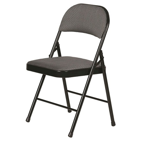 cushioned folding chairs with arms