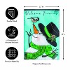 Evergreen Snowman and Chickadee Applique Garden Flag 12 x 18 Inches Indoor Outdoor Decor - 4 of 4