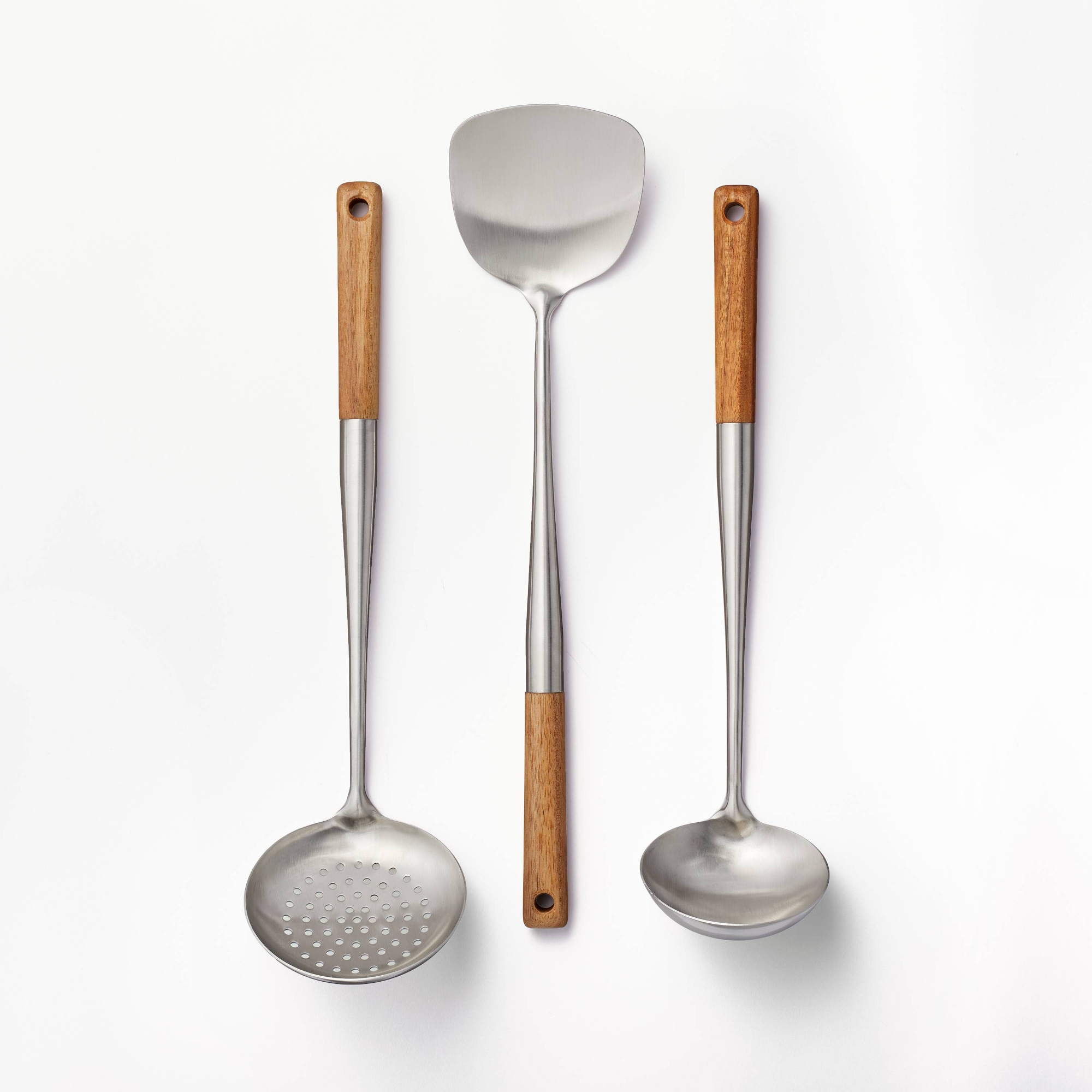 3pc Wok Tools Set Brown - Figmint™