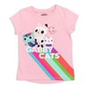 Dreamworks Gabby's Dollhouse Girls 2 Pack T-Shirts Toddler - 4 of 4