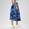 Women's Tie-Dye A-Line Midi Skirt - Wild Fable™ Navy Blue - 4 of 4