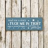 Slickblue Sweet Goodnight Quote Sign, 3.5x10 Rustic Knotty Pine Wood Plaque, Wall or Shelf Decor - 2 of 3