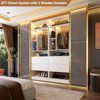 Besiost Closet System with 2 Wood Drawers - 2 of 4