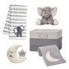 Lambs & Ivy Gray 5-Piece Baby Gift Basket for Baby Shower/Newborn Welcome Home - 2 of 4