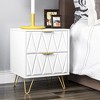 Resenkos Bedside Table, Bed Side Table,Nightstand, - 4 of 4