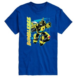 Men's - Transformers - Bumblebee Halftone Short Sleeve Graphic T-Shirt - 1 of 4