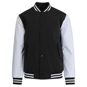 Spire By Galaxy Men's Lightweight Varsity Jacket - 1 of 1