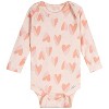 Onesies Brand Baby Girls' 6-Pack Long Sleeve Onesies Bodysuits - 2 of 4