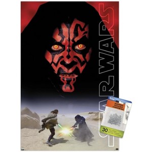 Trends International Star Wars: The Phantom Menace - Darth Maul One Sheet Unframed Wall Poster Prints - 1 of 4