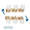 Progress Lighting Calhoun 3-Light Vintage Brass Bath Vanity - 3 of 3