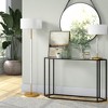 Hudson and Canal 2-Light Floor Lamp with Fabric Shade - 4 of 4