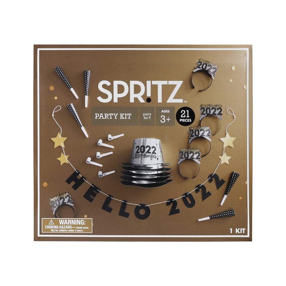 New Year Wearable Party Accessories in a Box - Spritz, 2022