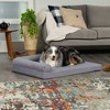 Paw-Quilted Full Support Orthopedic L-Chaise Pet Bed for Dogs & Cats - 2 of 3
