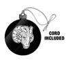 Fordham University Secondary Logo Acrylic Christmas Tree Holiday Ornament - 3 of 4