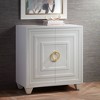 55 Downing Street Bertolli 30" Wide White Modern Luxe Accent Cabinet - 2 of 4