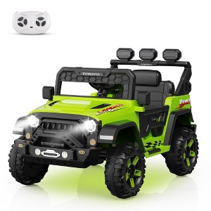 Kids Electric Vehicle for Ages 3-6, 12V Battery Powered Ride On Car with 2.4G Remote Control - 1 of 4
