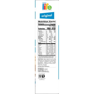 Quaker Life Original Mega Size Breakfast Cereal- 32.5oz