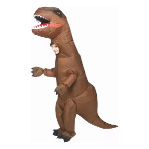 Funworld Inflatable T-Rex Child Costume | One Size Fits Up To Size 14 - 1 of 4